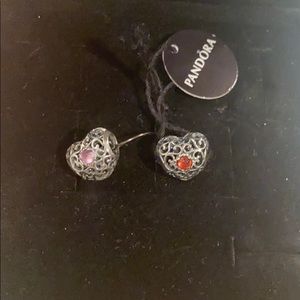 Pandora Heart ❤️ Charms * New Never Used*